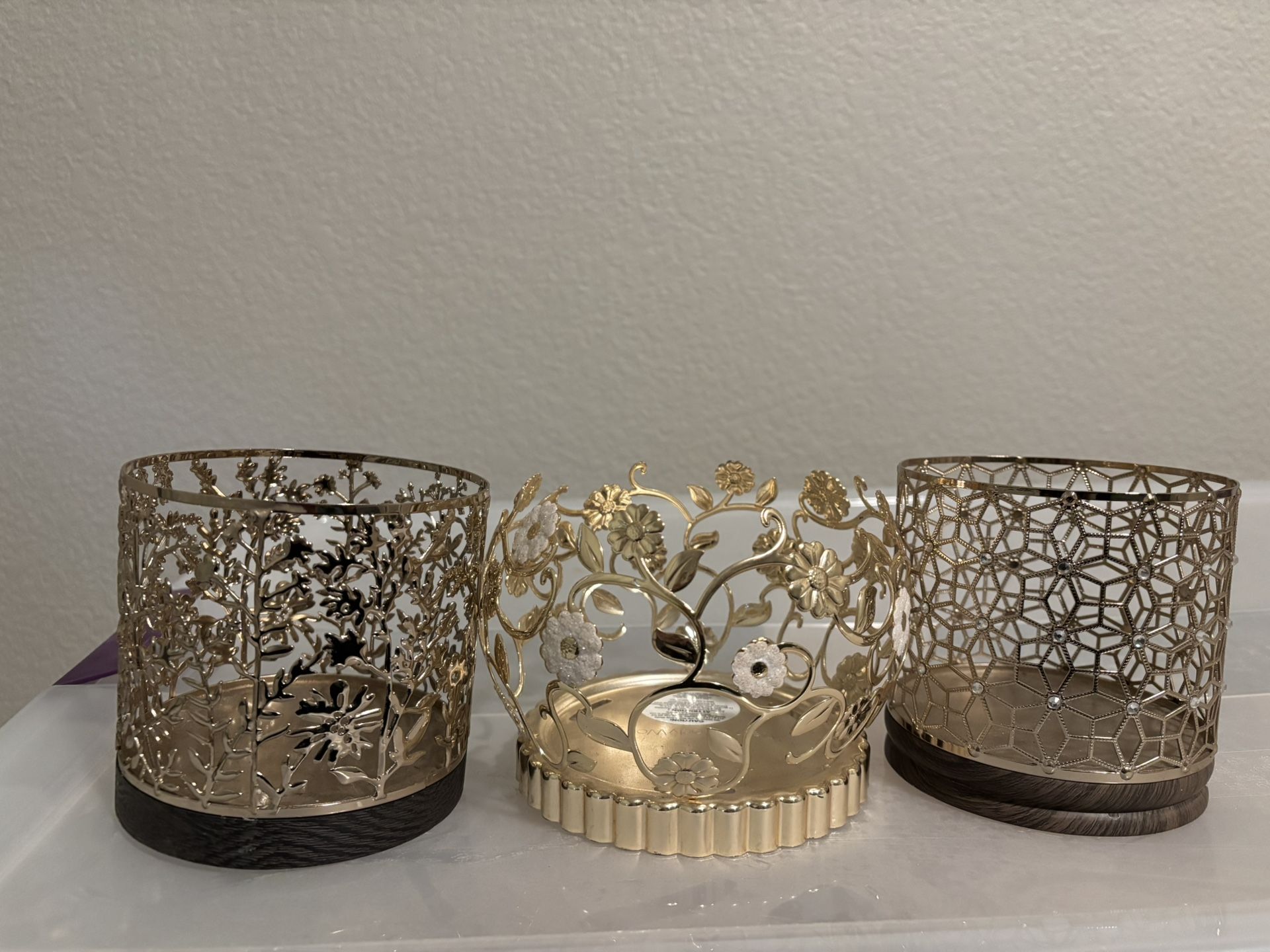 3-Wick Candle Holders