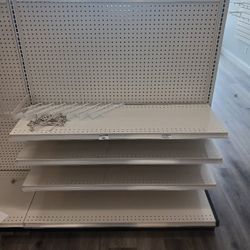 Double Sided Gondola Shelving Unit