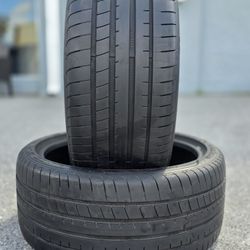 255 35 19 (2) (P10) GOODYEAR EAGLE F1 ASYMMETRIC 3  75% TREAD 