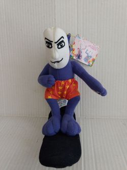 Popee the Performer Kedamono on a Skateboard plush toy SEGA Japan with Tag