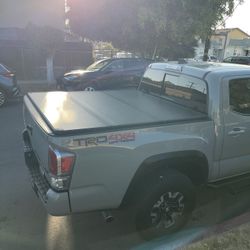 2005 To 2025 Toyota Tacoma 5ft Hard Tri Fold Bed Cover