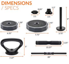 Adjustable Weight Set - New in Box