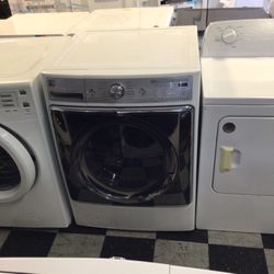 #197 New White Kenmore Elite Front Load Washer