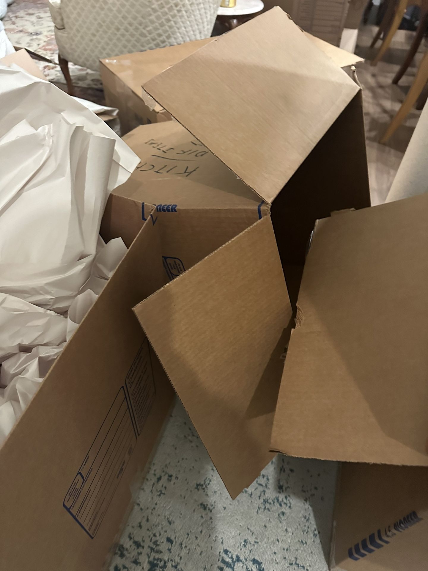 Free Moving Boxes - All Sizes