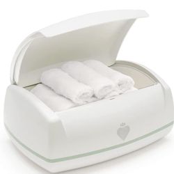 Prince Lionheart Warmies Wipes Warmer Designed for Reusable Cloth Wipes | Soft Glow Nighlight