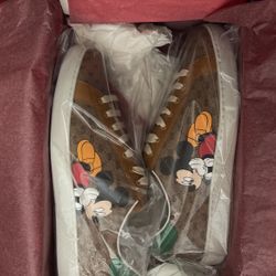 Gucci Ace Shoes Mickey Mouse