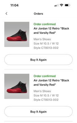 Jordan 12 Flu Game 