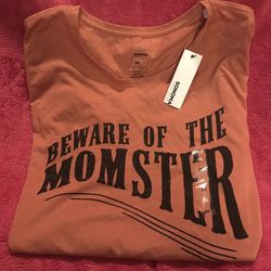 Halloween Beware Of The MOMSTER Long Sleeve T Shirt 2XL NEW!