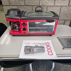 Toaster oven combo