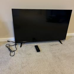 Vizio 39” LED TV – Model D39h-D0 – Excellent Condition!