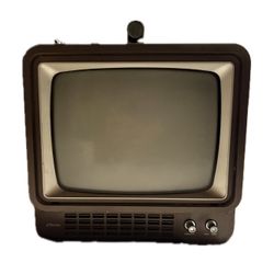 1982 vintage JCPenny 9” box TV (works)