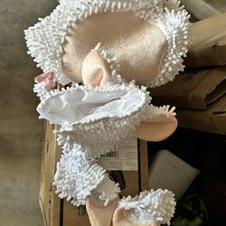 Lamb Costume Newborn Kid Sheep Farm Outfit Halloween Costume 