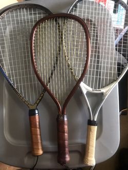 Tennis Racquets  -used -all 3 For $40