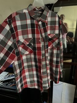 Old School Original Long Sleeve Button Up 2XL
