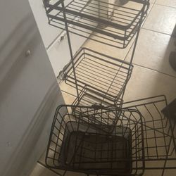 Shelves Metal 3 Tier 