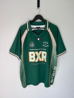 Born X Raised Mexican Soccer Jersey XXL