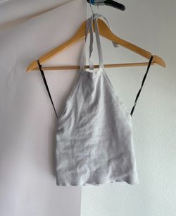 Grey Halter Top Size Small