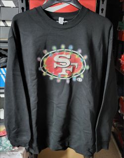 *NEW* NFL San Francisco 49ers Christmas Sweatshirt FOCO Size Men's XL