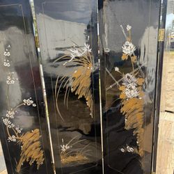 Vintage Mother Of Pearl Room Divider