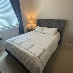 Bed Frame, Headboard, Mattress
