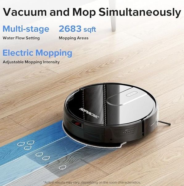 Brand New ROPVACNIC Robot Vacuum Cleaner