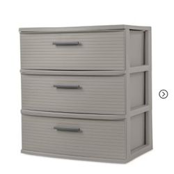x2 Plastic Organization Drawers