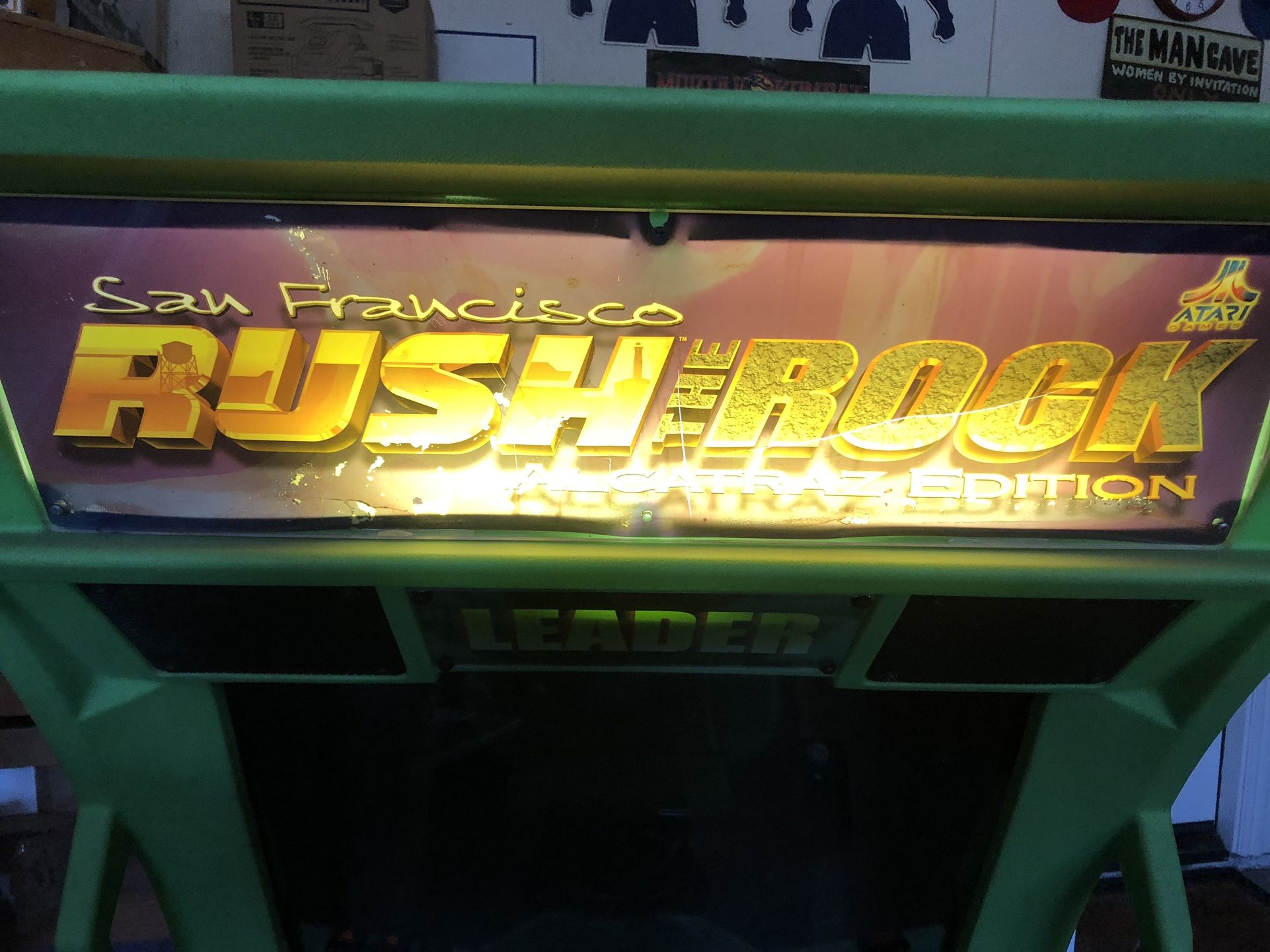 San Francisco Rush the Rock Arcade Machine