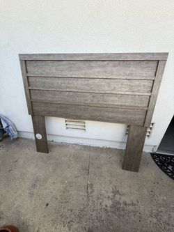 Full size headboard