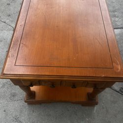 Wood table