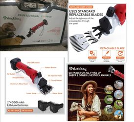 Professional Cordless Sheep Shears  DUCKBOY
