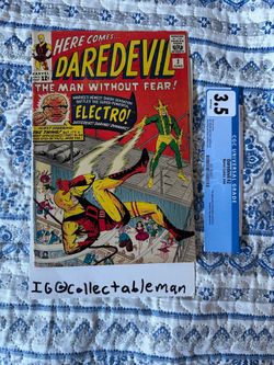 Daredevil #2 (1964) 2nd Appearance Daredevil & Electro 3.5