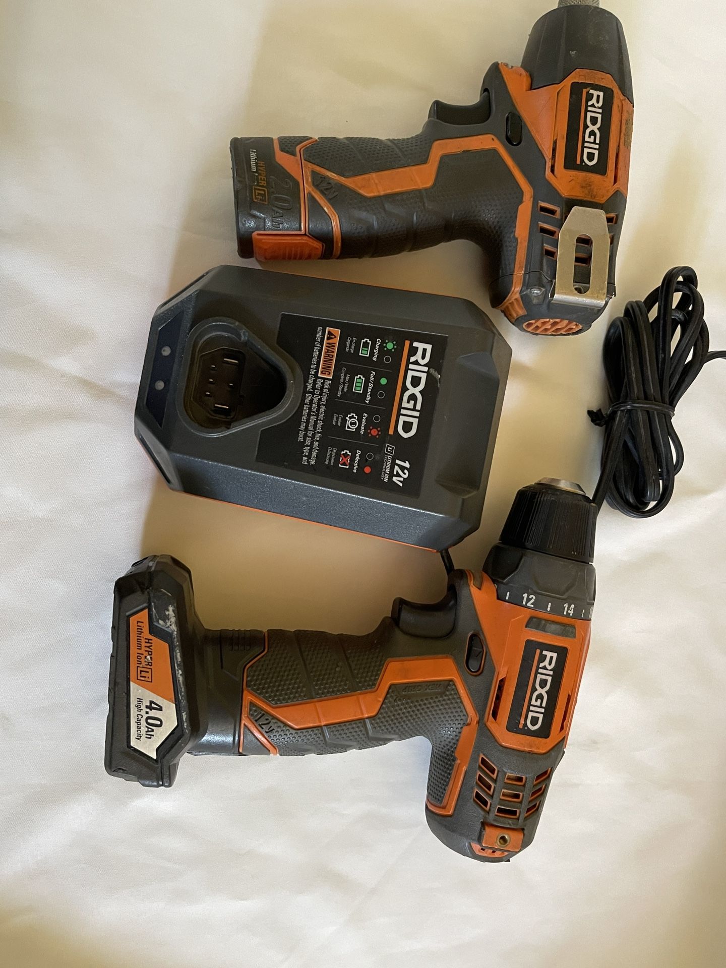 Ridgid 12 Volt Combo