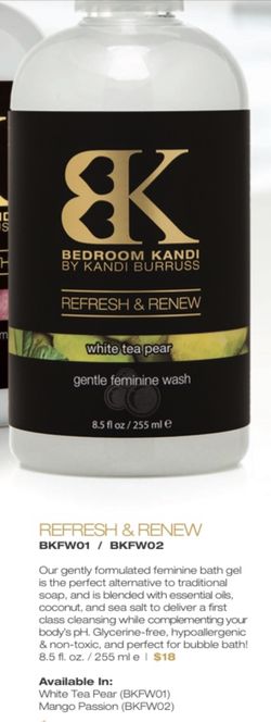 Bedroom Kandi Feminine Body Wash