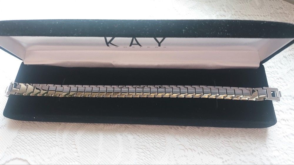 Men's 9" Tungsten Bracelet