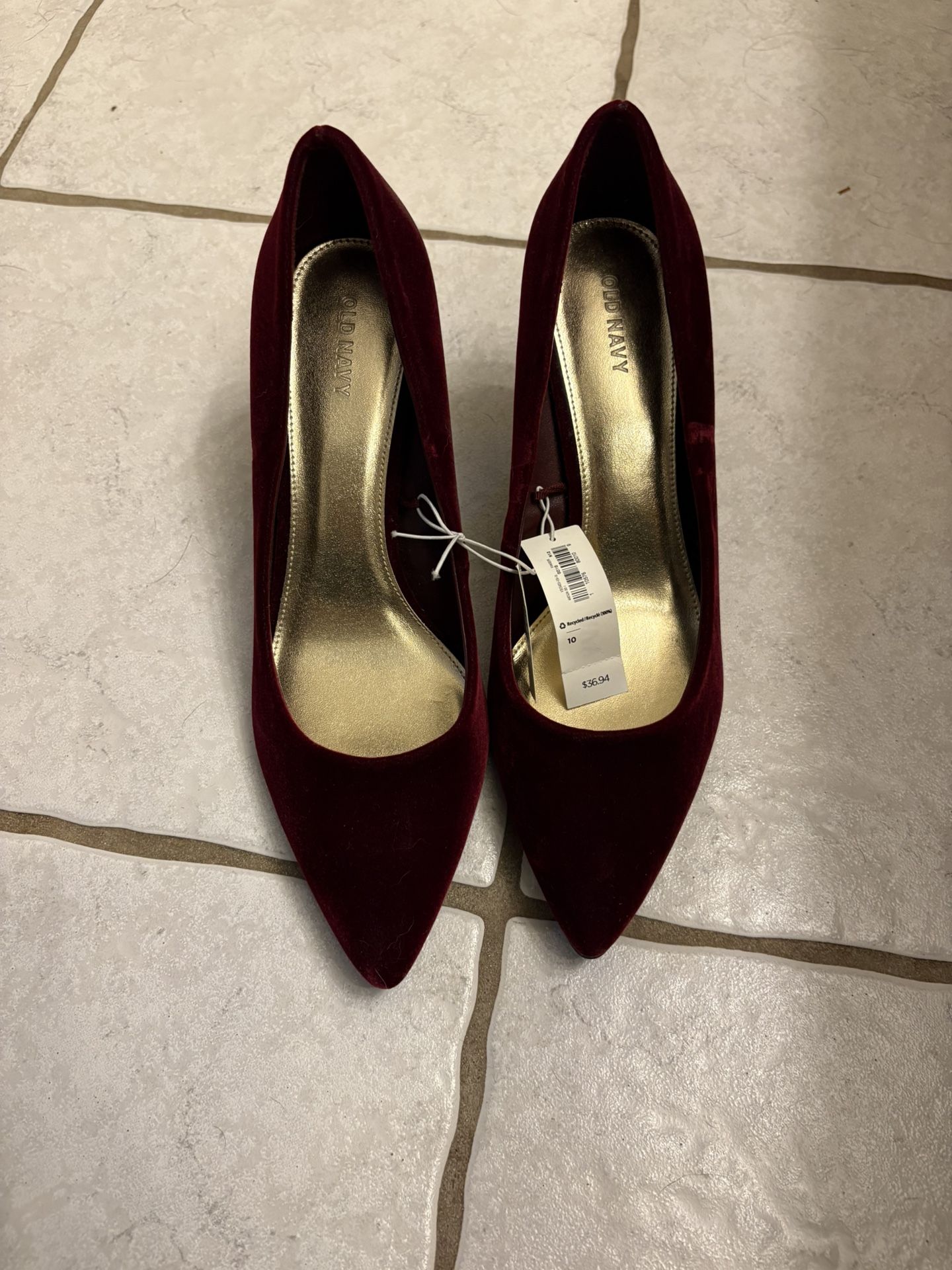 Size 10 Velvet Highheels