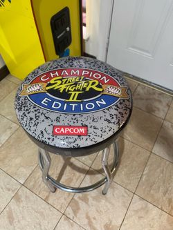 Arcade 1UP Street Fighter stool
