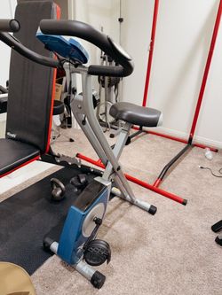 Folding Stationary Exercise Bike