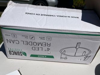 Can lights - 4” LED
