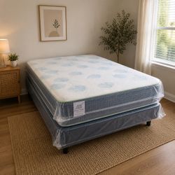 💤 Sleep Better Tonight – Brand New Queen Size Mattress 10” Premium Quality, All Sizes in Stock | Ask about our same-day delivery. 🚚