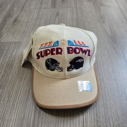 Vintage Logo Athletic Superbowl 33 Falcons Broncos Snapback Hat