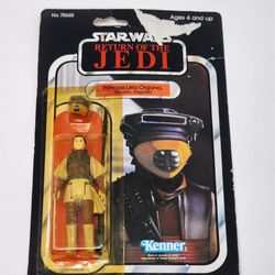 SEALED in Package Vintage Star Wars Kenner 1983 Princess Leia Boushh Disguise