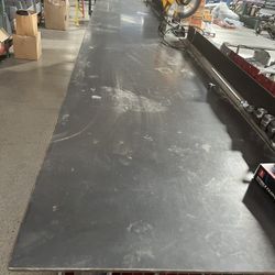 2 Heavy-Duty Metal Work tables 