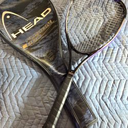 Used Tennis Racket With Cover - Head Fusion Pro, Large Head - North Glendale 