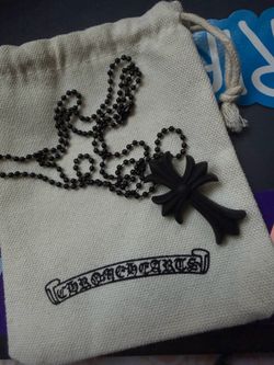 chrome hearts silicone necklace