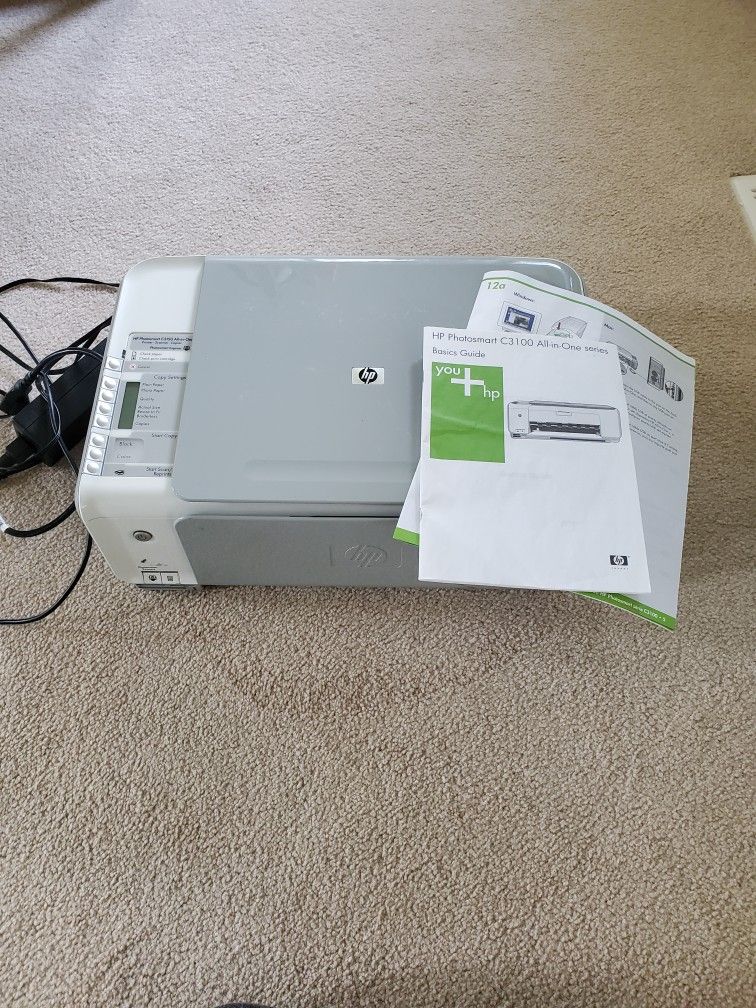 HP Photosmart C3100 All-in-One Printer, Scanner, Copier