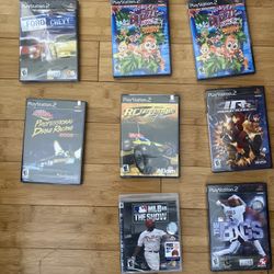 (LOT OF 8) PS2 + PS3 Games - Playstation       *FACTORY SEALED - READ DESC