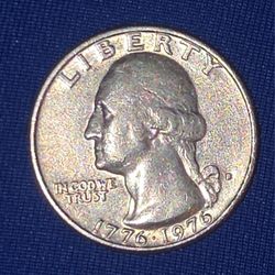 1(contact info removed) Bicentennial Quarter Mint Mark Error