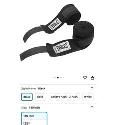 $10 Brand New Everlast Hand wraps