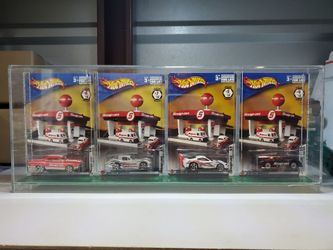 Hot Wheels Limited Edition Snap On Four Car Set in Display Case