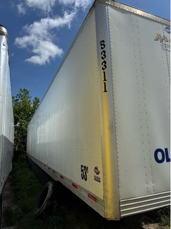 Dry trailer 53” 2012 utility